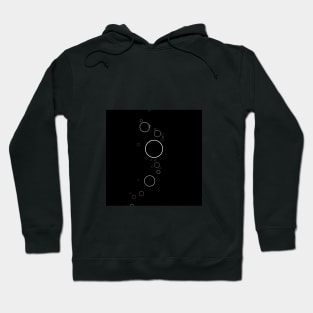 Dark bubbles circle Hoodie